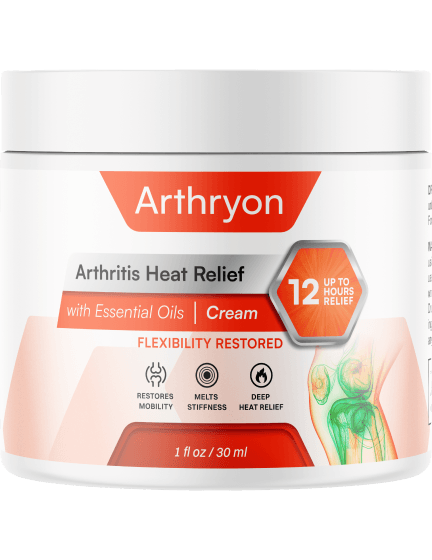 Arthryon Heat Pain Relief Cream Bottle